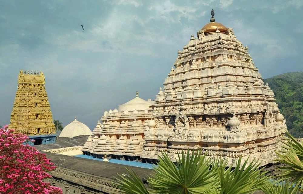 Sri Datta Crest at Sri Varahalakshmi Narasimha Swamy Vari Devasthanam